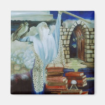 The Wizard Empowered  CricketDiane Art & Design Magnets
