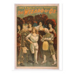 The Wizard of Oz Retro Theatre Postcard