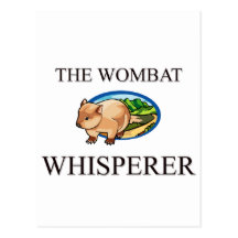 The Wombat Whisperer Post Card