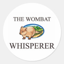 The Wombat Whisperer Sticker