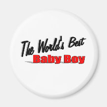 The World's Best Baby Boy Refrigerator Magnets
