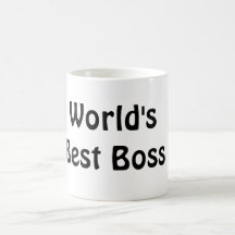 The World's Best Boss Coffee Mug