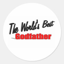 The World's Best Godfather Sticker