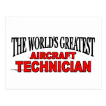 The World's Greatest Aircraft Technician Post Cards