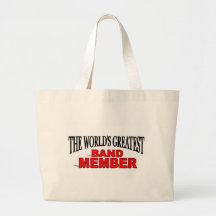 The World's Greatest Band Member Canvas Bag
