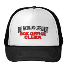 The World's Greatest Box Office Clerk Hat