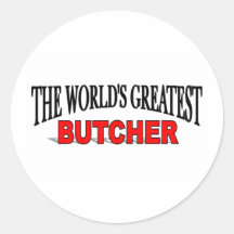 The World's Greatest Butcher Sticker