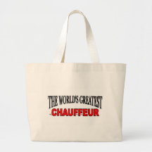 The World's Greatest Chauffeur Canvas Bag