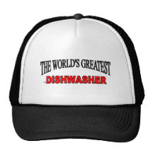 The World's Greatest Dishwasher Trucker Hats