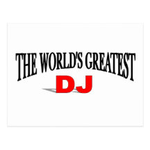 The World's Greatest DJ Post Cards