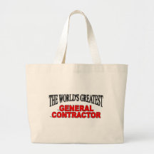The World's Greatest General Contractor Tote Bag