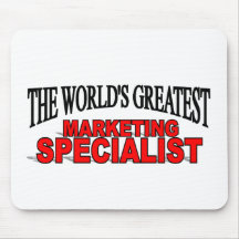 The World's Greatest Marketing Specialist Mouse Mats