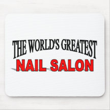 The World's Greatest Nail Salon Mouse Pad