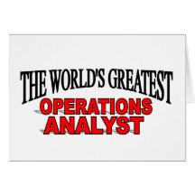 The World's Greatest Operations Analyst Cards