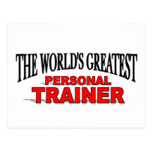 The World's Greatest Personal Trainer Postcard