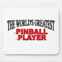 The World's Greatest Pinball Player Mouse Pad