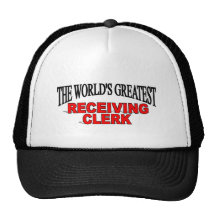 The World's Greatest Receiving Clerk Hat