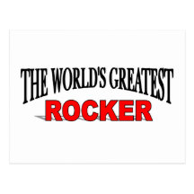 The World's Greatest Rocker Postcard