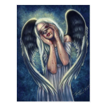 The Wounded Angel Postcard