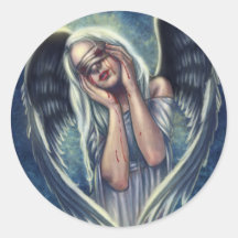 The Wounded Angel Sticker