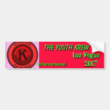 The Youth Krew Bumper Sticker