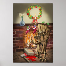 The Yule Logs Revenge Print