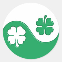 The Zen Of The Irish Round Sticker