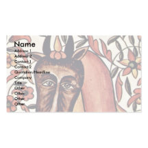 The Zodiac Figure Taurus Business Card Templates