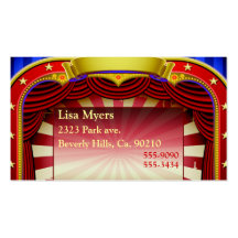 Theatre In Lights Business Cards