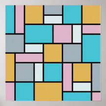 Theo Van Doesburg - Composition XVII Posters