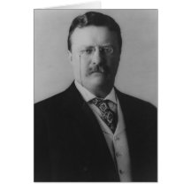 Theodore Roosevelt Portrait Greeting Cards