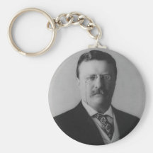 Theodore Roosevelt Portrait Keychains