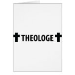Theologe Kreuz icon Cards