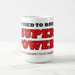 Therapist Super Power Funny Mug