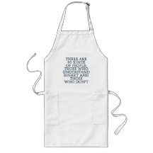 There are 10 kinds of people... apron