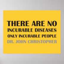 There Are No Incurable Diseases... Print