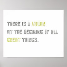 There is a woman in the begining print