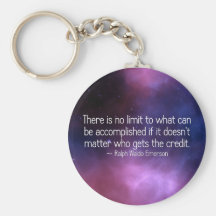 There is no limit to what can be accomplished (2) keychain