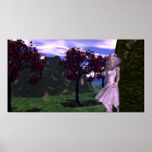 There she waits Alien garden Posters