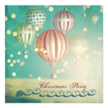 There's Magic in the Air -  Christmas Party Invite