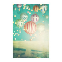 There's magic in the air (Christmas Time) Stretched Canvas Print