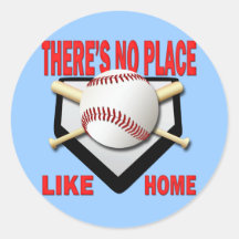 THERE'S NO PLACE LIKE HOME STICKER