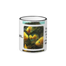 There's something fishy about this place mug