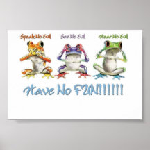 They Just Want To Have Fun! Posters