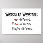 They're Different. Poster