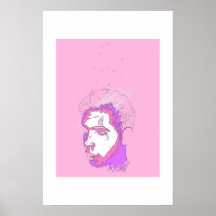 thinc* female attention posters