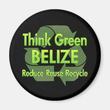 Think Green Belise Refrigerator Magnets