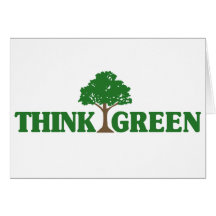 Think Green Card