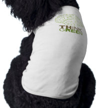 THINK GREEN - DOGGIE T-SHIRT