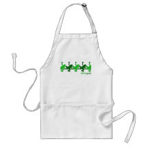 Think Green Frogs Apron